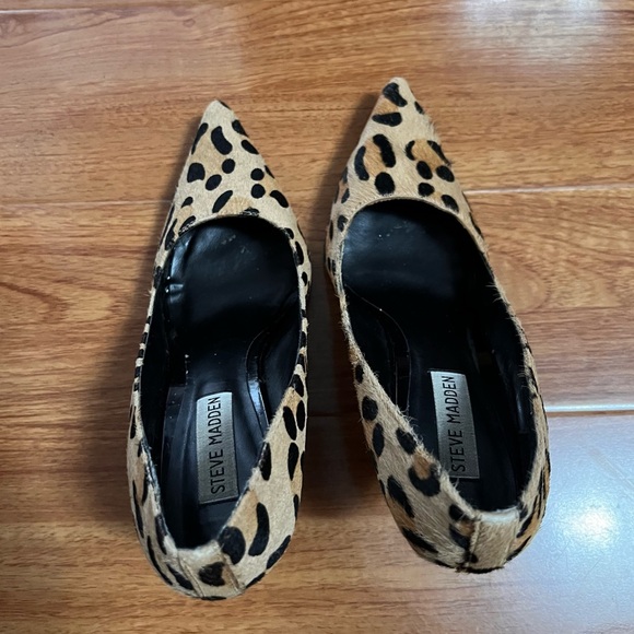 Steve Madden Arouse Pumps Animal Print Size  9.5 4” Heels Pointy Toe Heels 9.5 - Picture 3 of 9